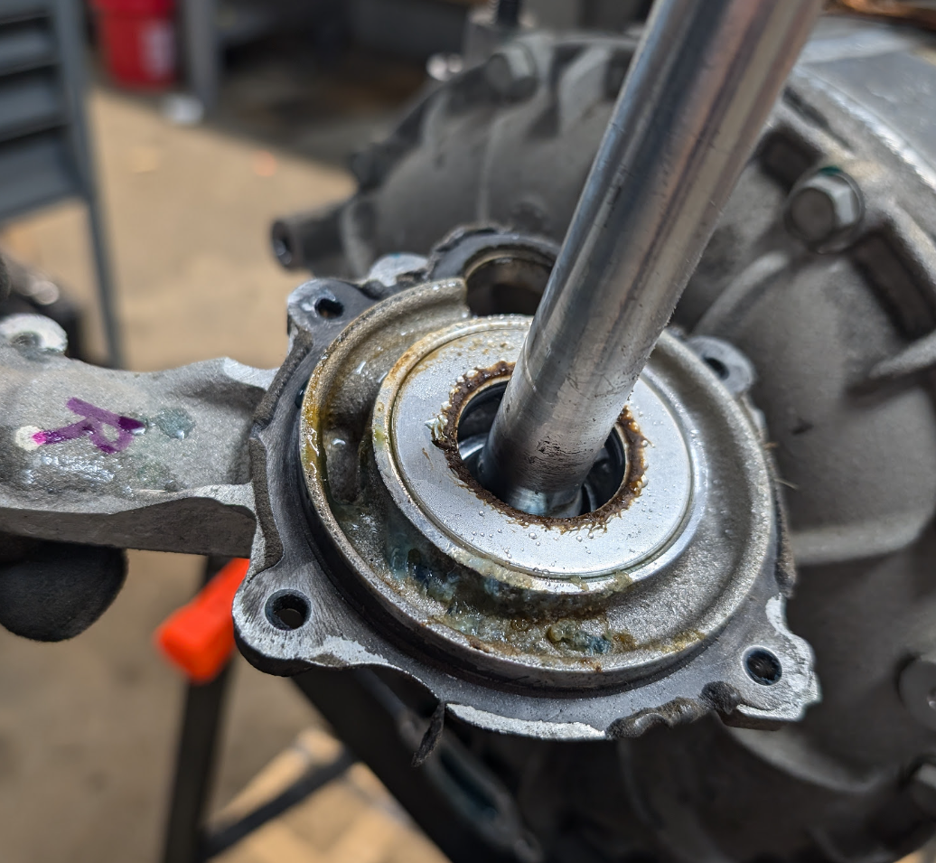 Drive Unit Coolant Seal Detail